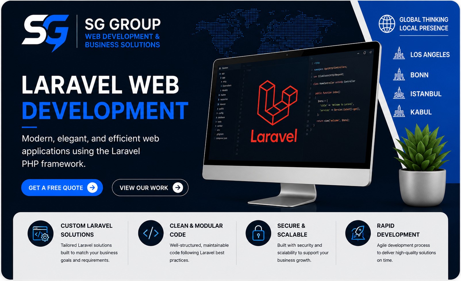 Laravel banner