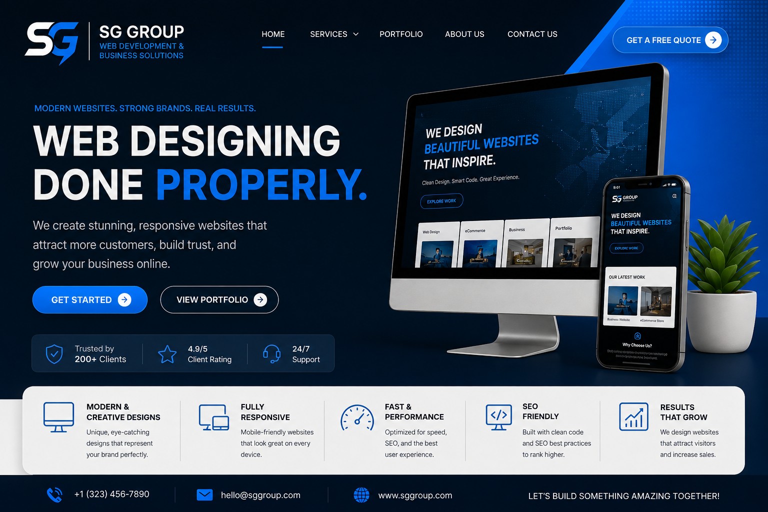 Web Designing banner